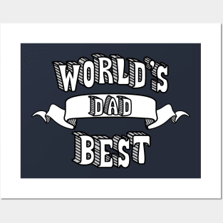 World's Best Dad Posters and Art